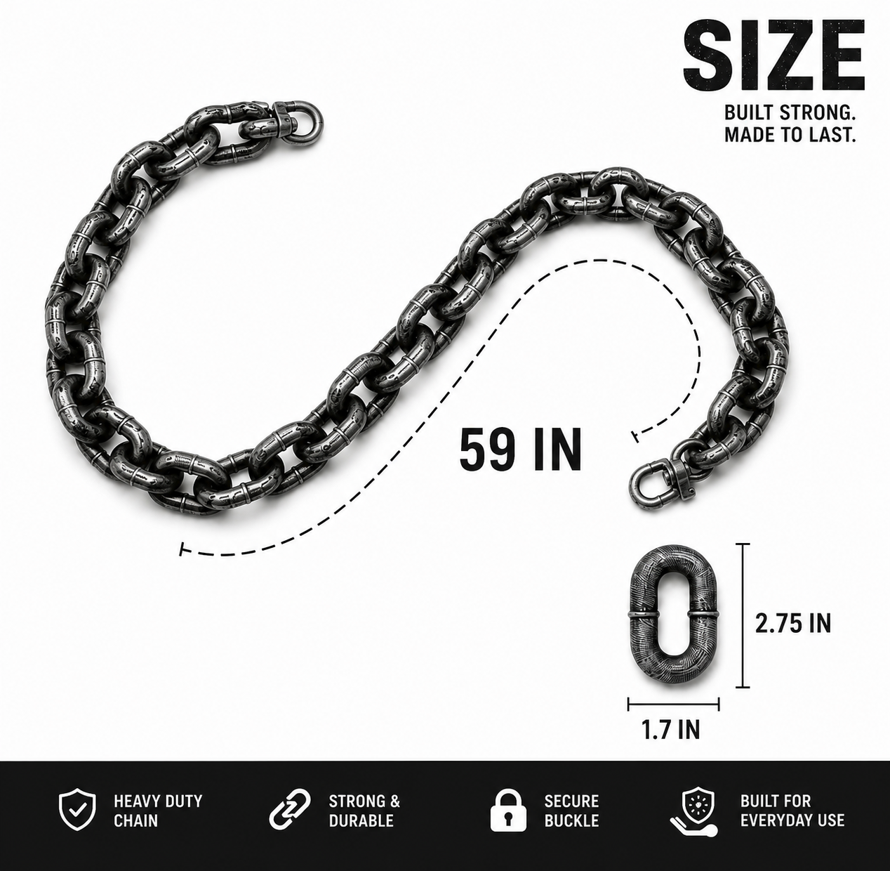 Chain Dog Leash